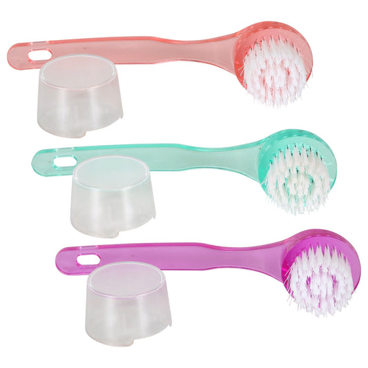 April Bath & Shower Revitalizing Facial Brushes, 6 in. (Pack of 24)