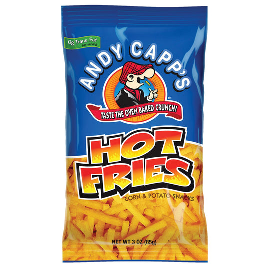 Andy Capp's Hot Fries, 3-oz. (Pack of 12)