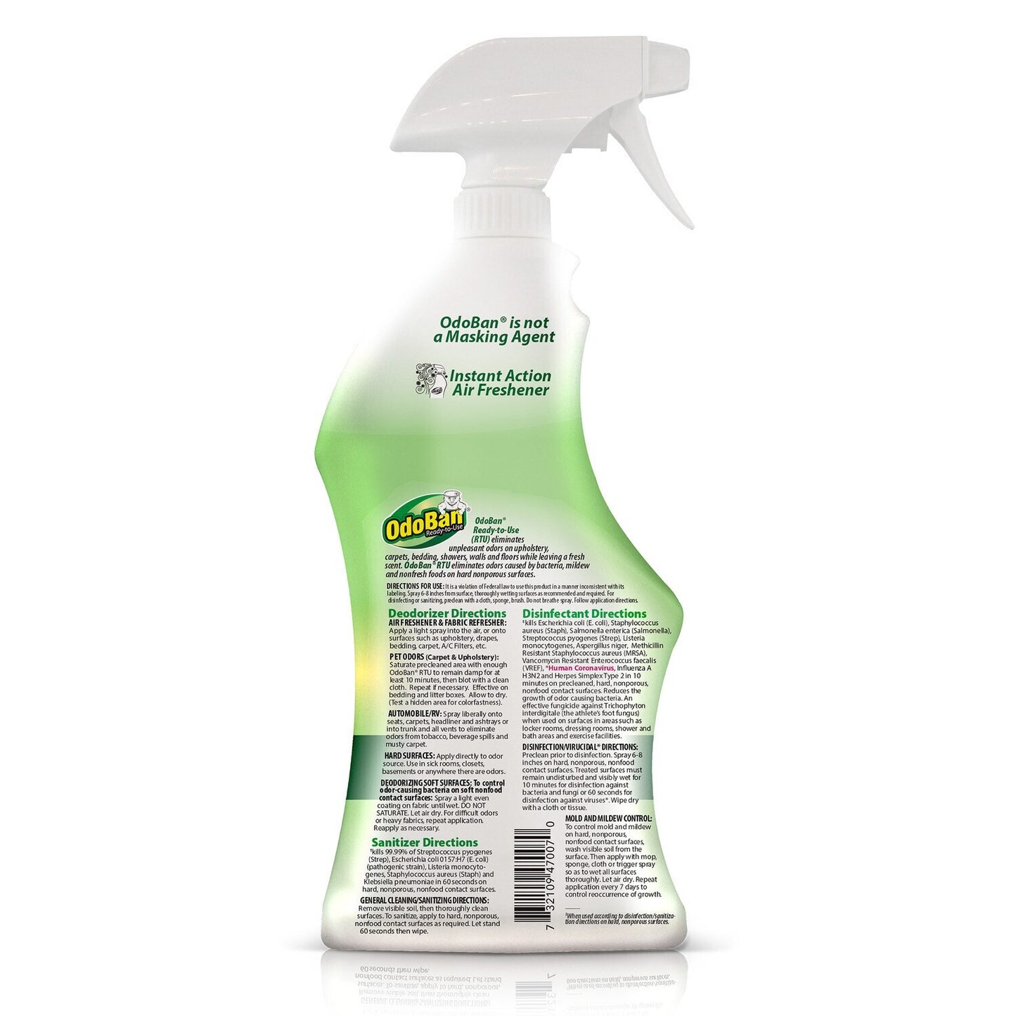OdoBan Disinfectant Ready-to-Use Eucalyptus Spray, 32-oz. (Pack of 3)
