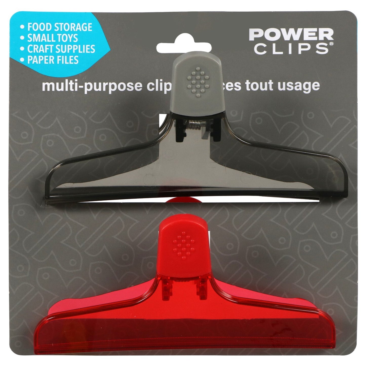 Power Clips Multipurpose Color Clips, 2-ct. Packs (Pack of 24)