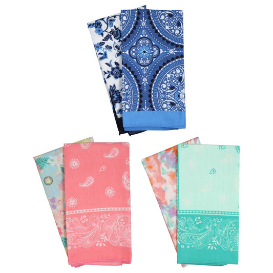 Juncture Bandanas, 2-ct. Packs, 20x20 in. (Pack of 36)