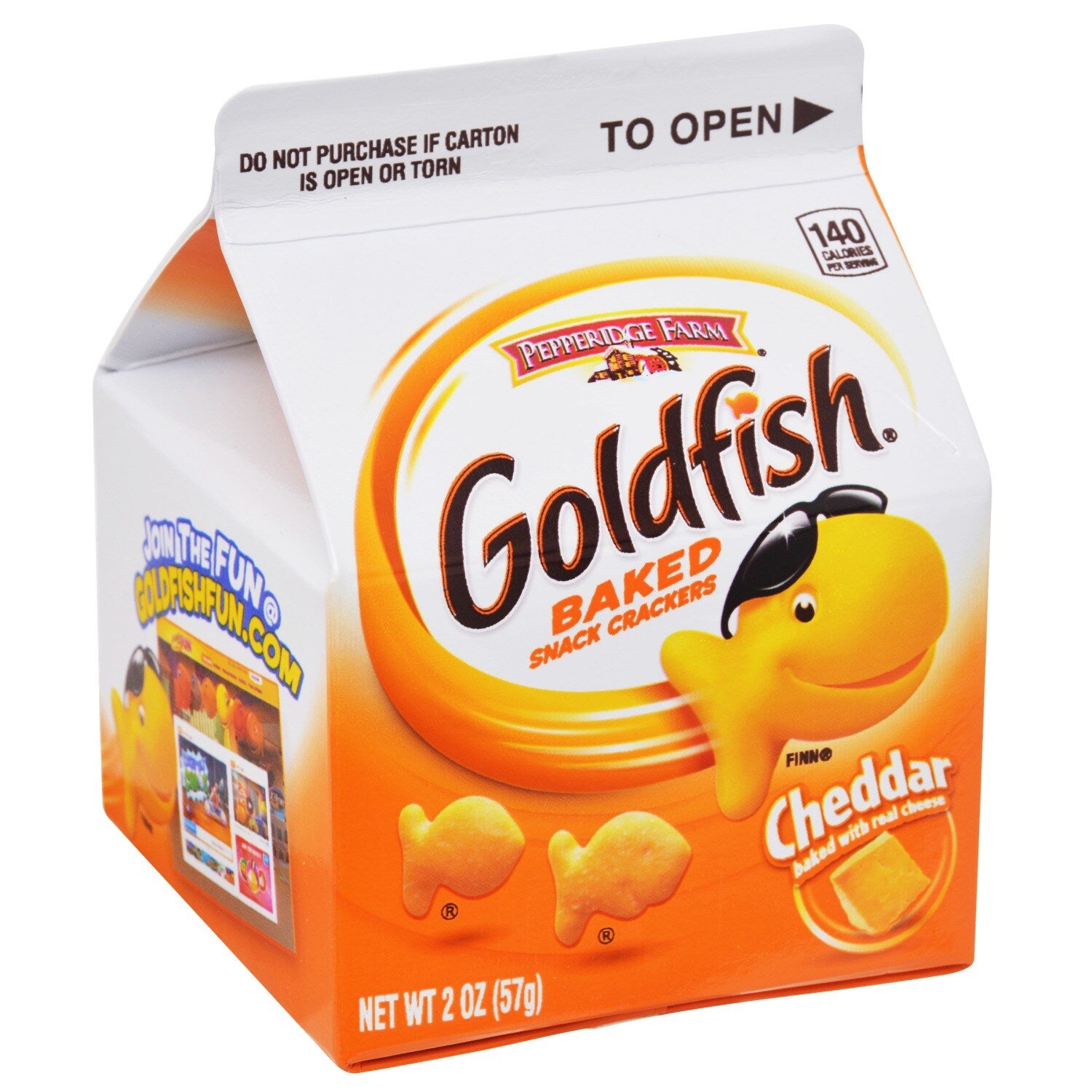 Pepperidge Farm Goldfish Snack Crackers, 2 oz. Cartons (Pack of 12)