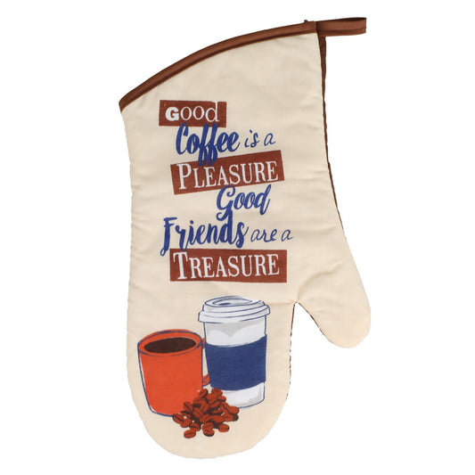 Home Collection Coffee-Themed Oven Mitts, 13x7 in. (Pack of 12)
