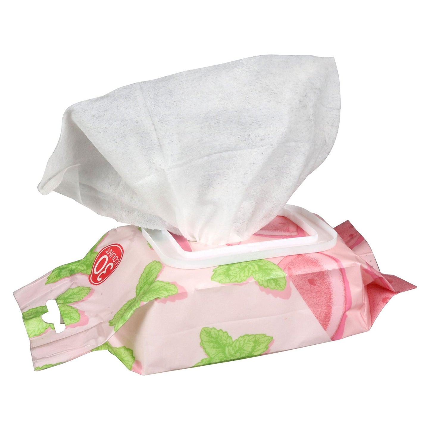 Bolero Beverly Hills Watermelon Sweet Mint Facial Cleansing Wipes 30-ct (Pack 24