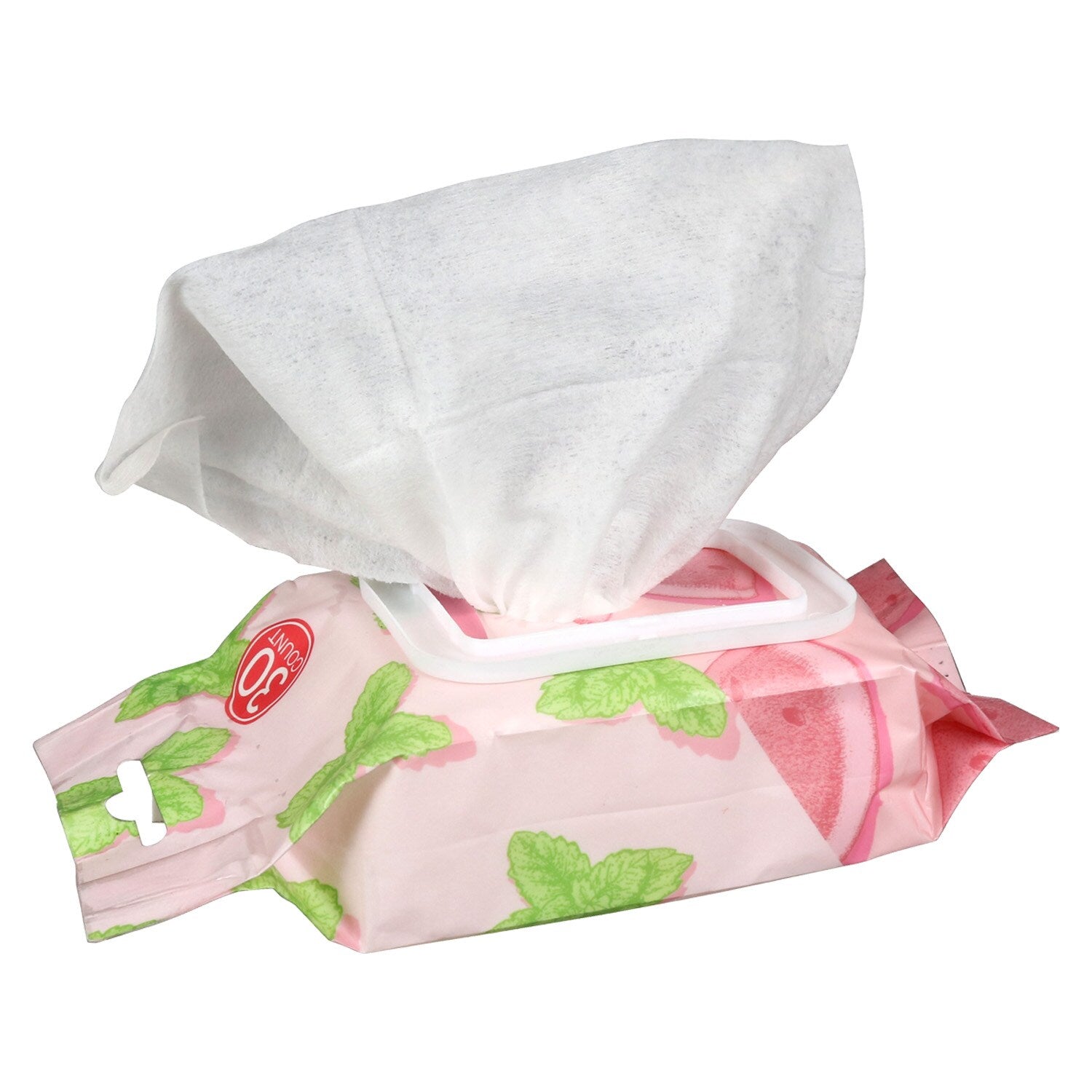 Bolero Beverly Hills Watermelon Sweet Mint Facial Cleansing Wipes 30-ct (Pack 24