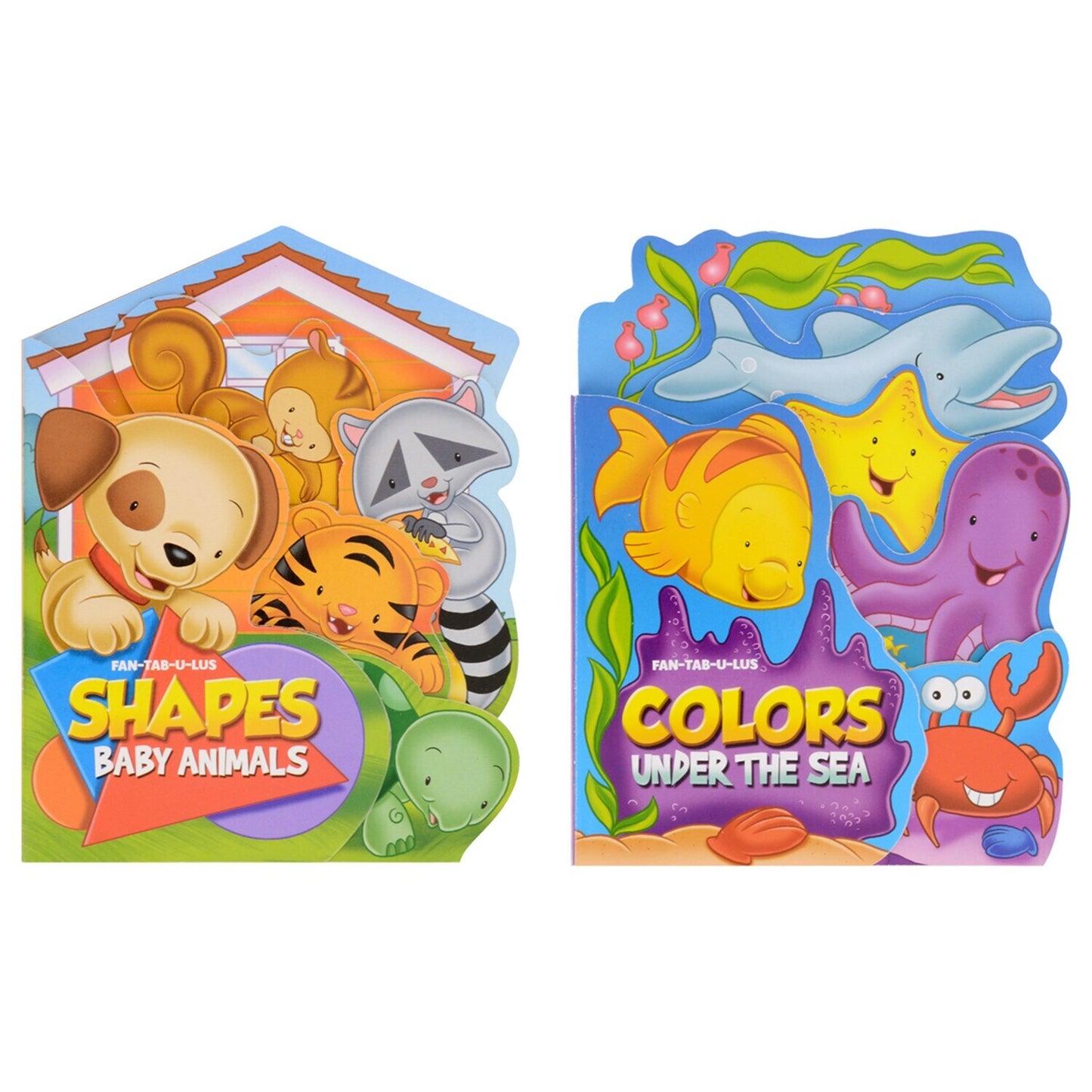 Fan-Tab-U-Lus Board Books, 5x6.5 in. (Pack of 24)