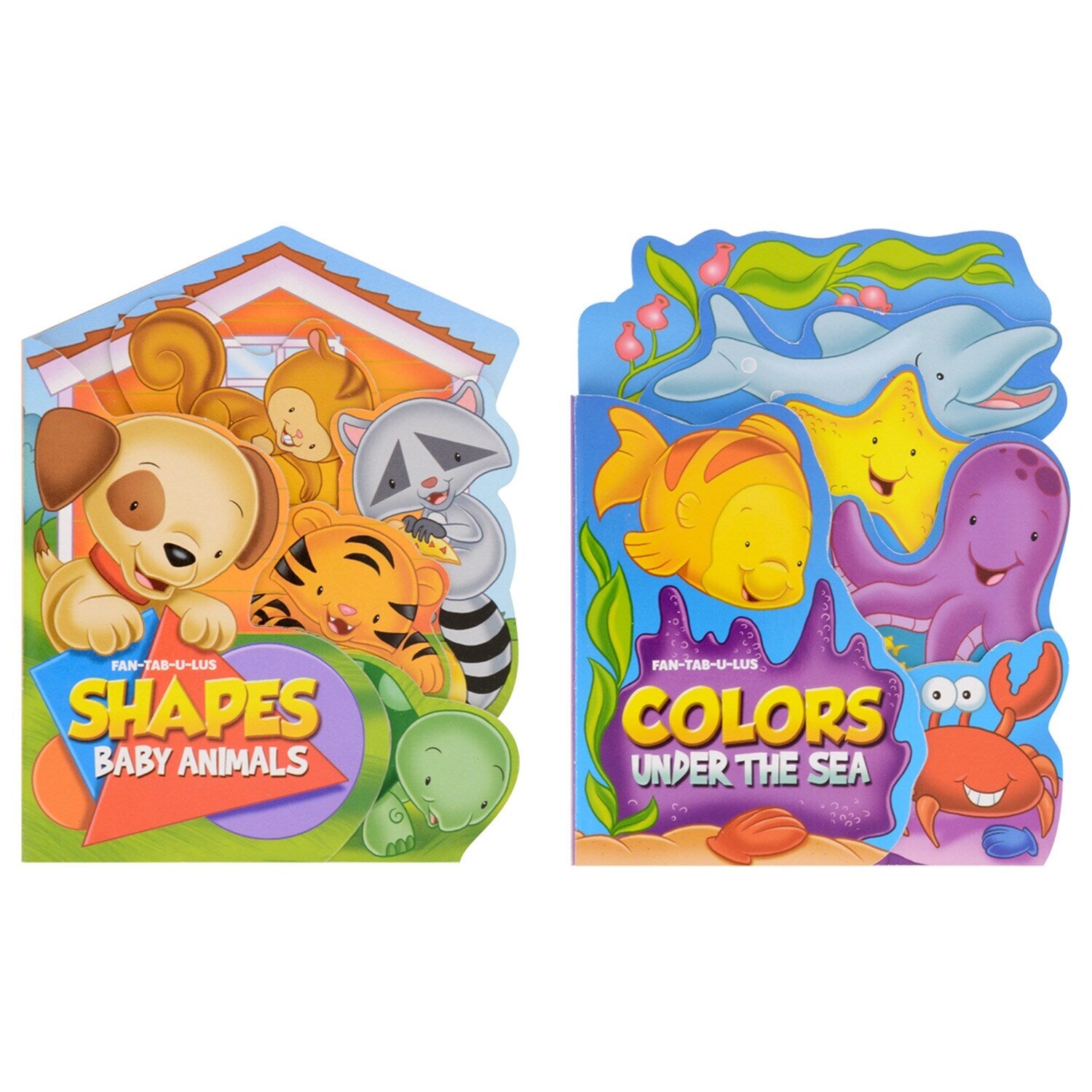 Fan-Tab-U-Lus Board Books, 5x6.5 in. (Pack of 24)
