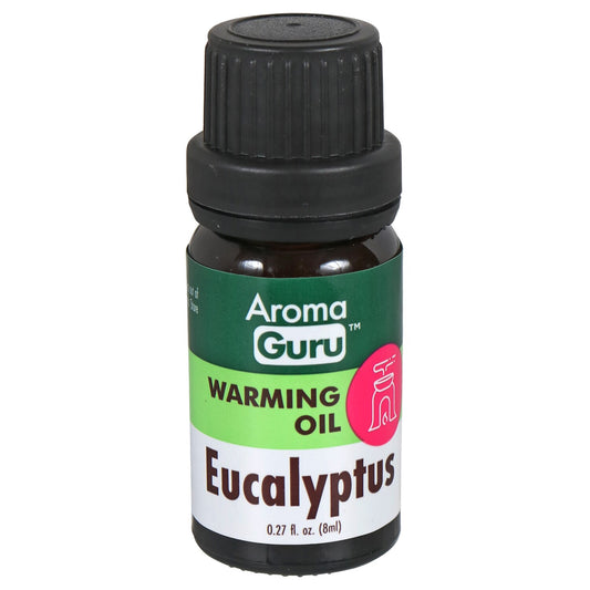 Aroma Guru Eucalyptus Scented Warming Oil, 0.27-oz. (Pack of 18)