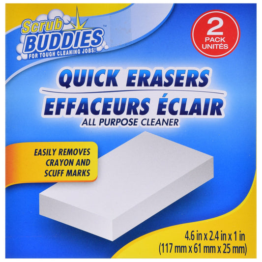 Scrub Buddies Quick Eraser Sponges, 2-ct. Packs (Pack of 24)
