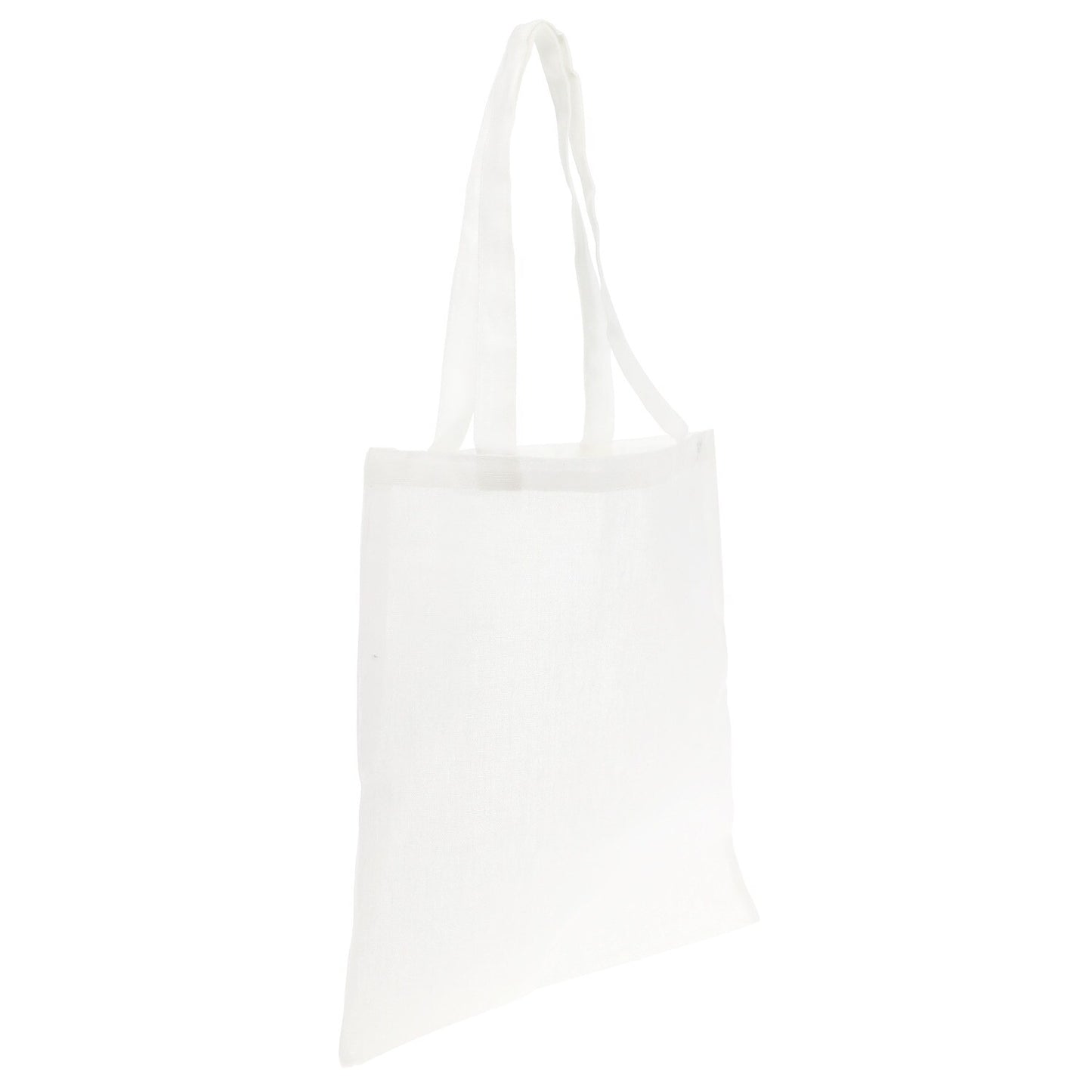 Medium Cream-Colored Cotton Tote Bags, 15.75x14 in. (Pack of 4)