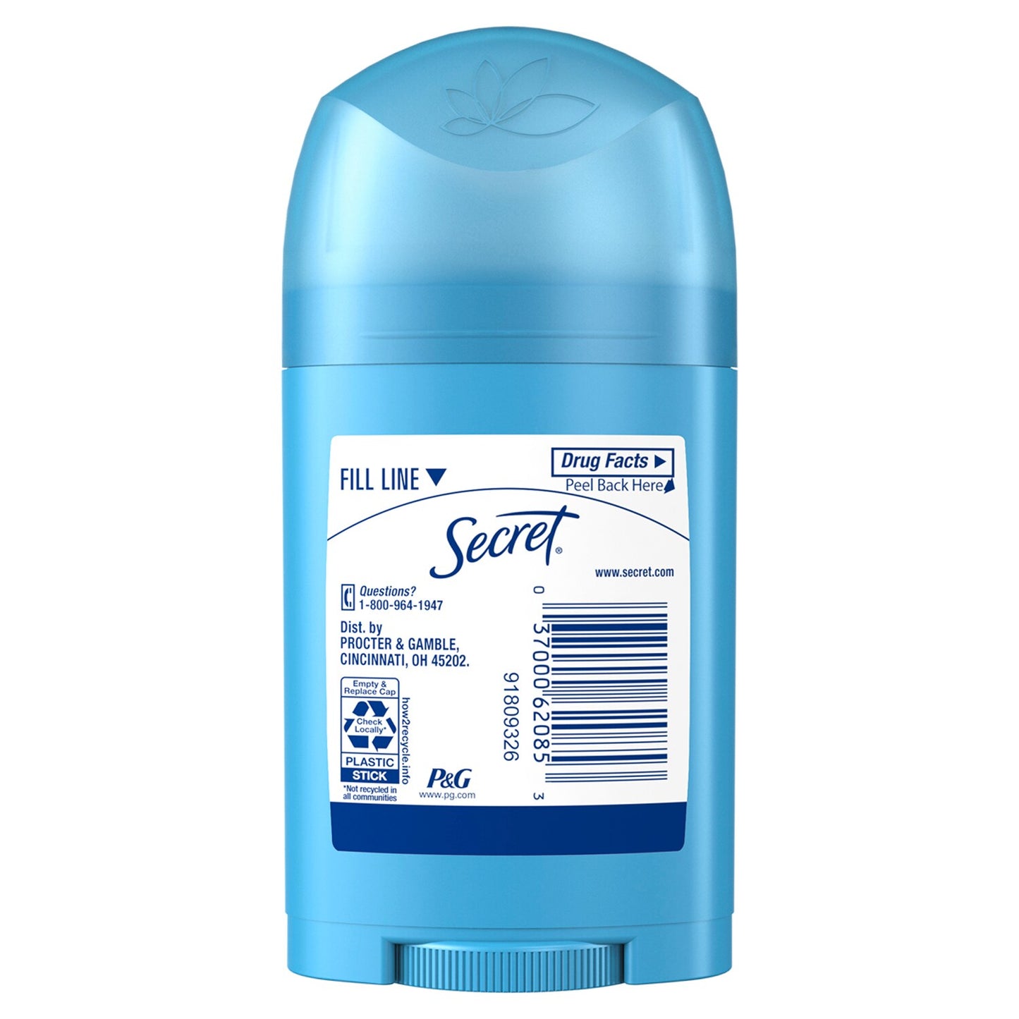Secret Powder Fresh Antiperspirant, 1.5 oz. (Pack of 4)