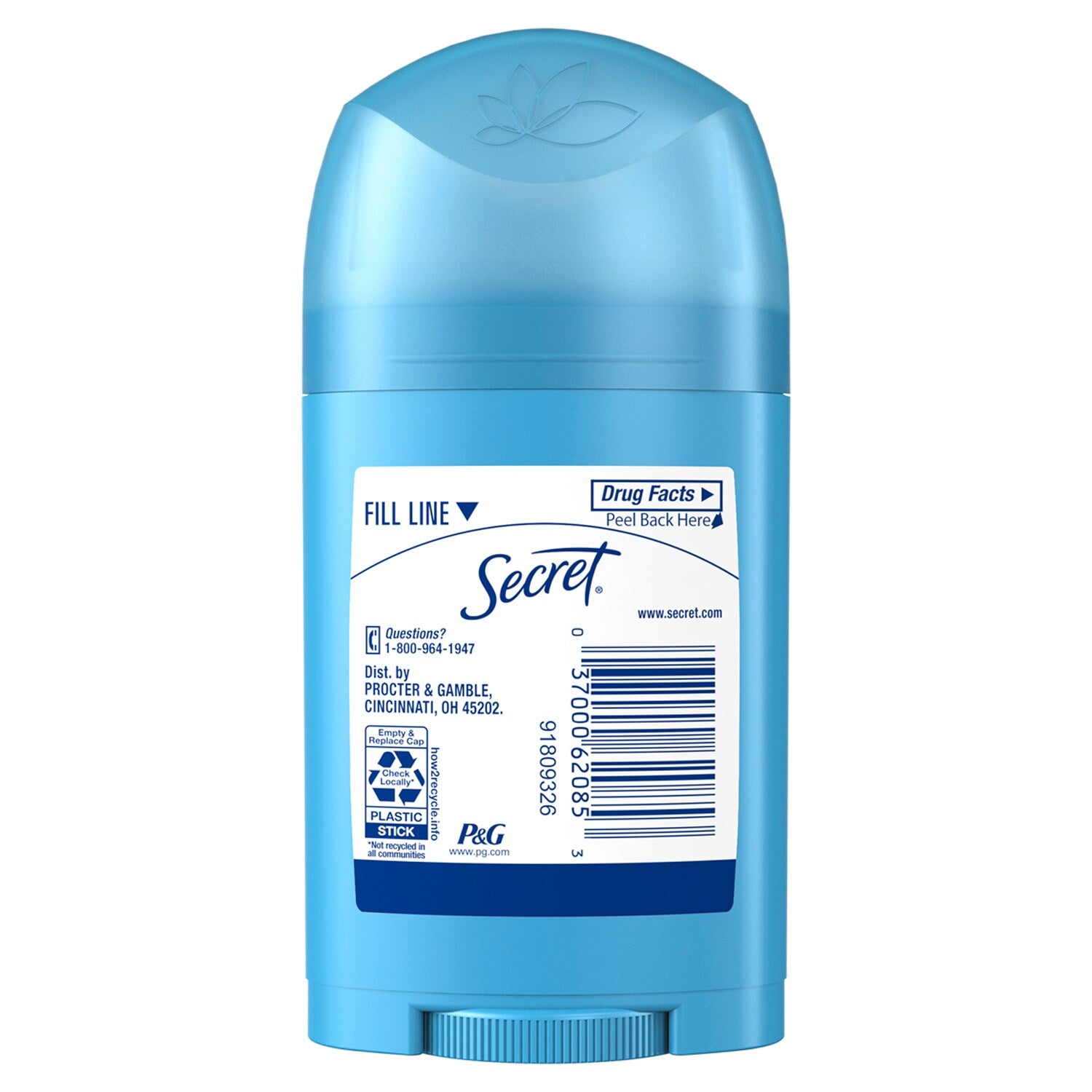 Secret Powder Fresh Antiperspirant, 1.5 oz. (Pack of 4)