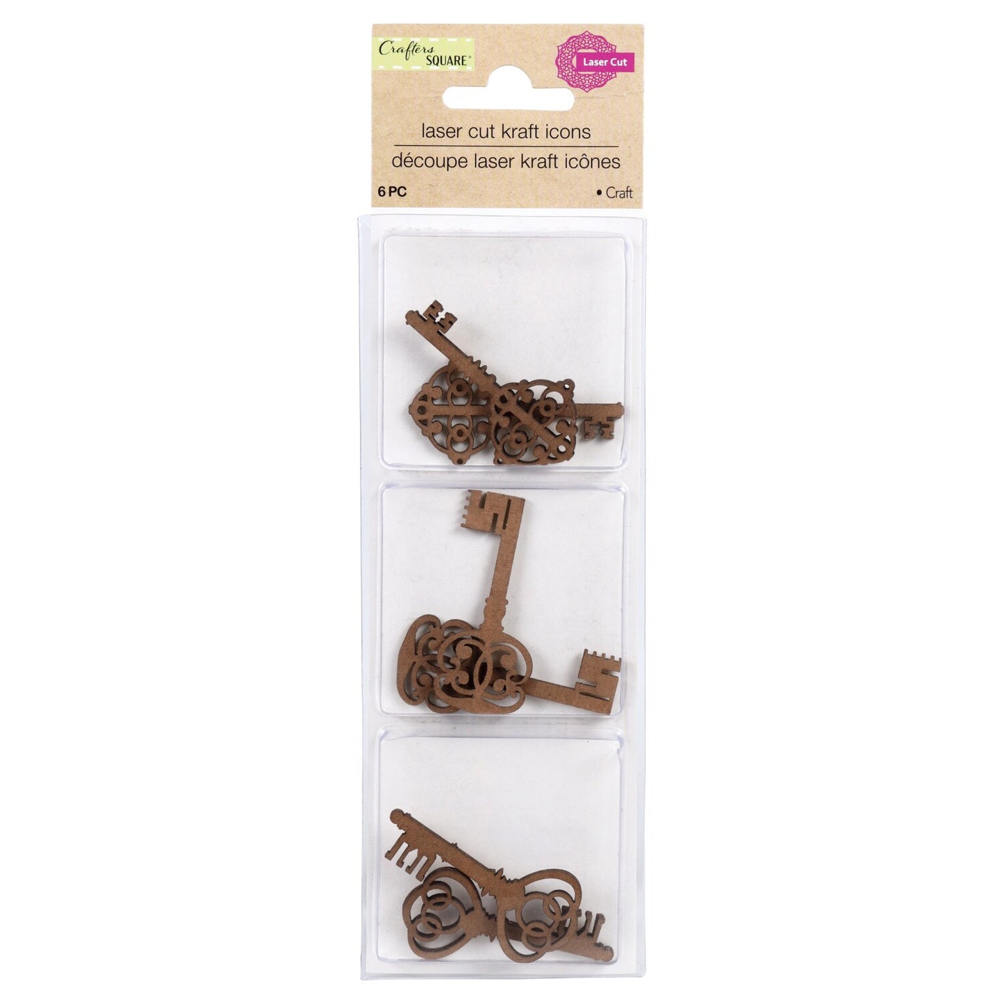 Crafter's Square Laser Craft Boards, 6-ct. Packs (Pack of 36)