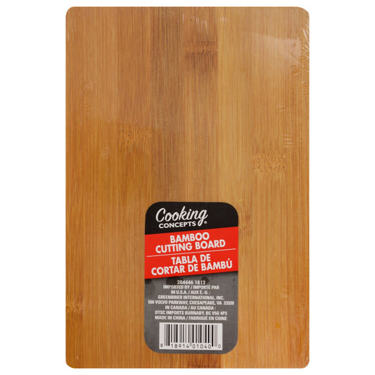 Cooking Concepts Bamboo Cutting Boards, 8.625x5.875 in. (Pack of 24)