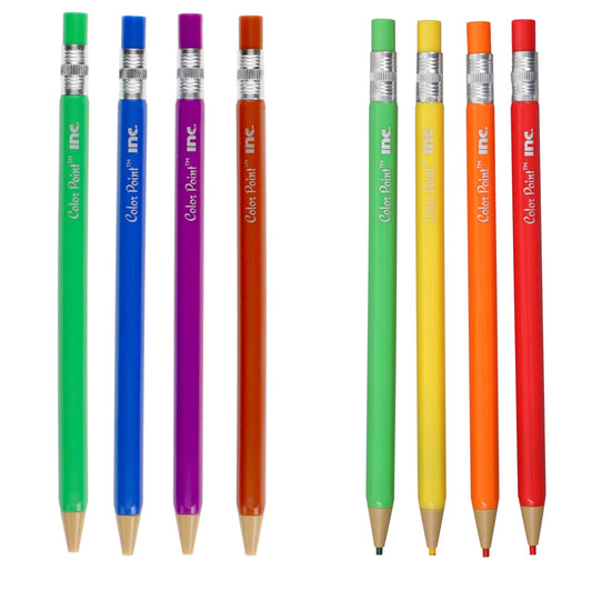 Inc. Color Point Colored Mechanical Pencils, 4-ct. Packs (Pack of 24)
