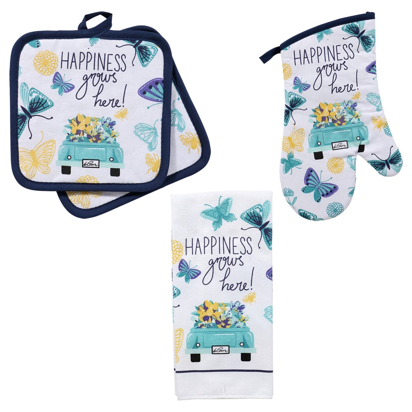 Spring Fling Kitchen Linens (Pack of 6)