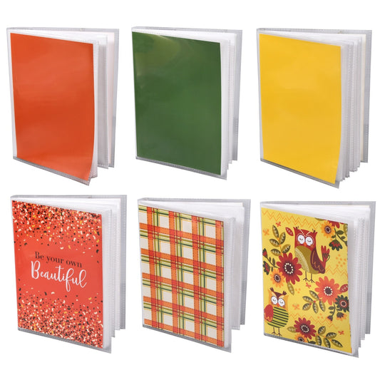 Special Stylish 48 Pocket Photo Albums, 4x6 in. (Pack of 24)