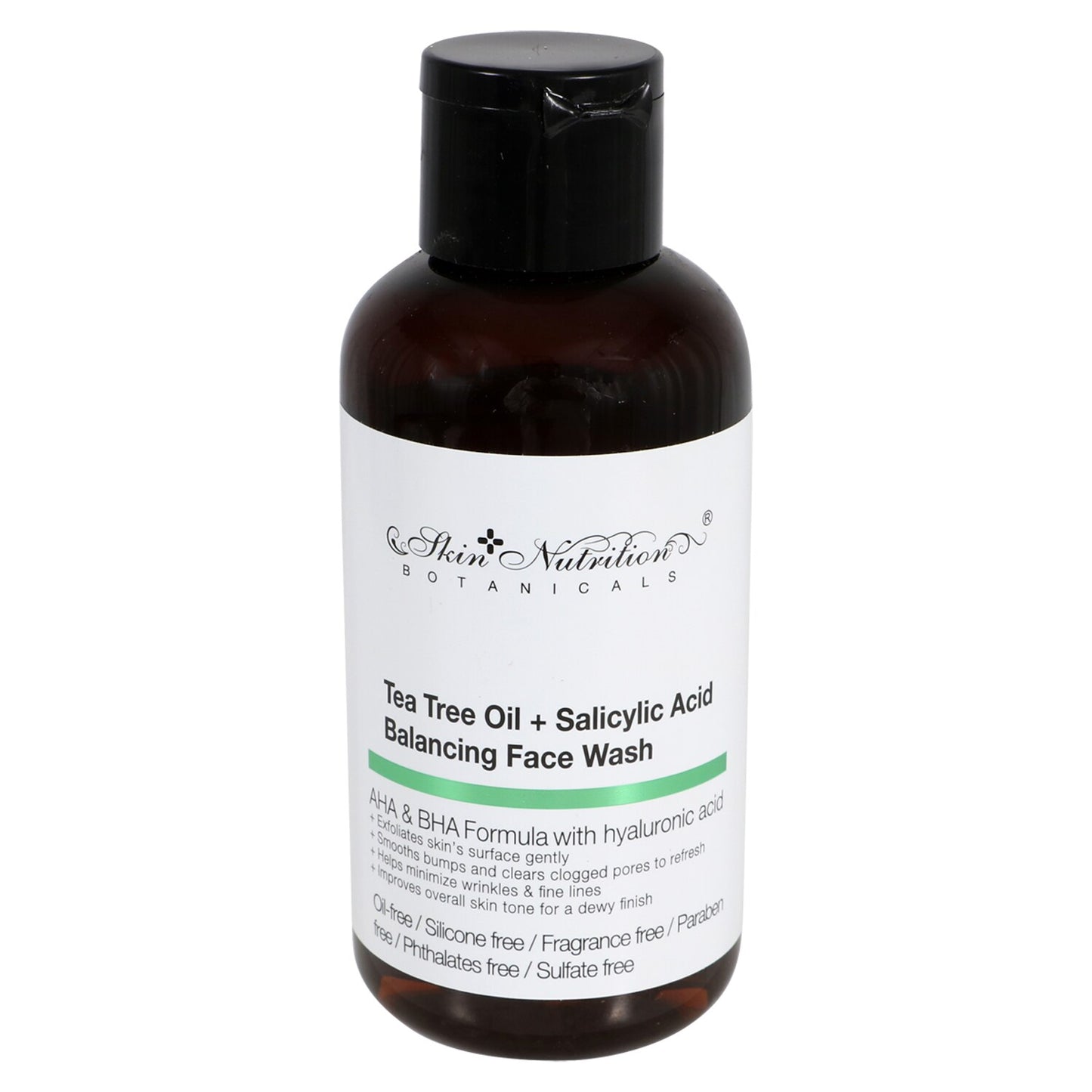 Skin Nutrition Botanical Tea Tree Oil Salicylic Acid Balancing Face Wash 1oz (24