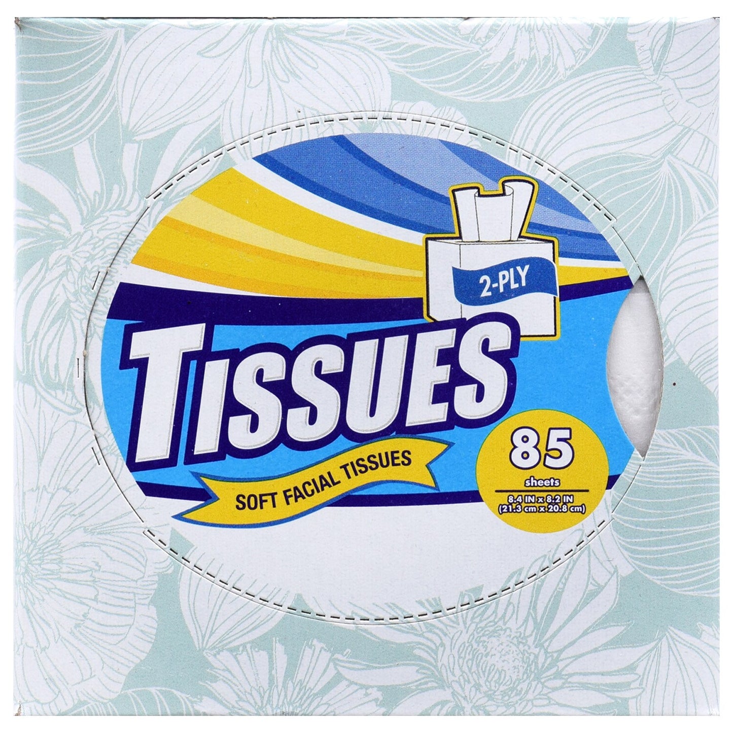 2-Ply Decorative Sentimental Facial Tissues, 85-ct. Boxes (Pack of 36)