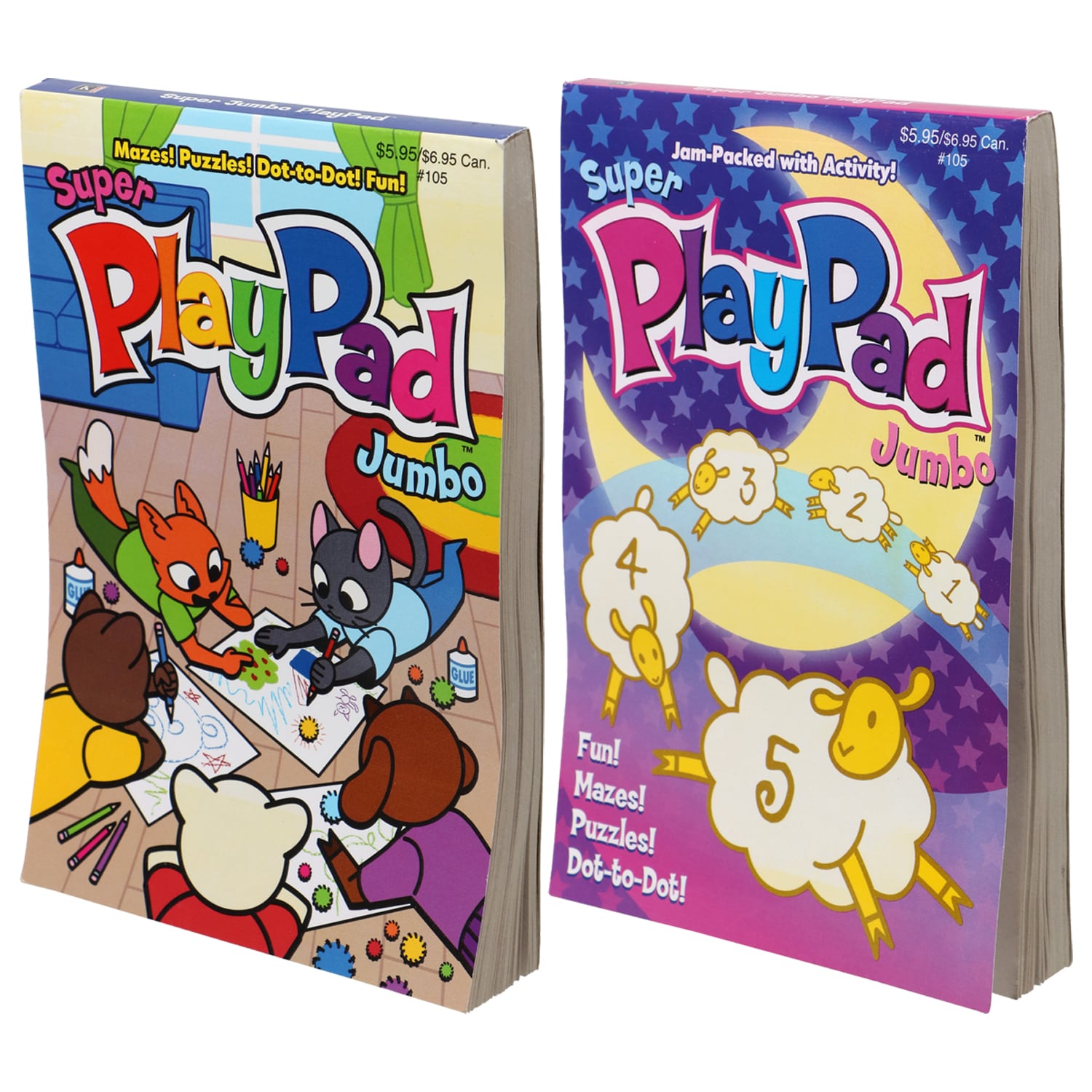 Super PlayPad Activity Books, 224 Pages (Pack of 10)