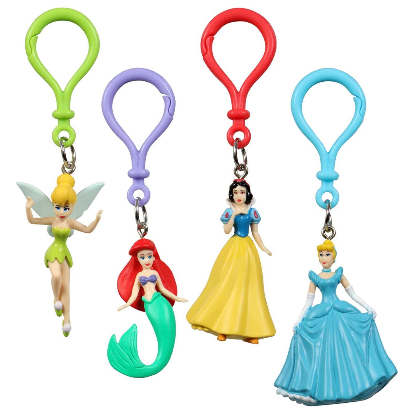 Disney Princess Bag Clips, 2.625x1.625 in. (Pack of 24)