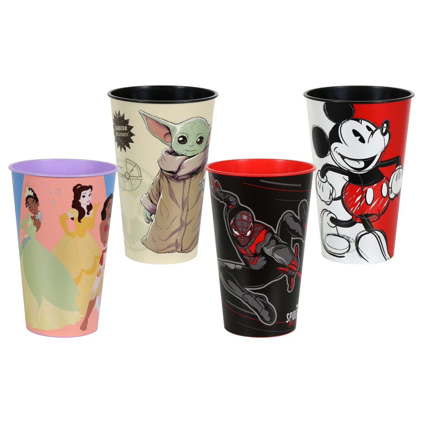 Licensed Character Plastic Tumblers, 24-oz. (Pack of 24)
