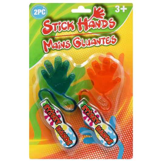 Colorful Sticky Hands, 12.75 in. (Pack of 36)