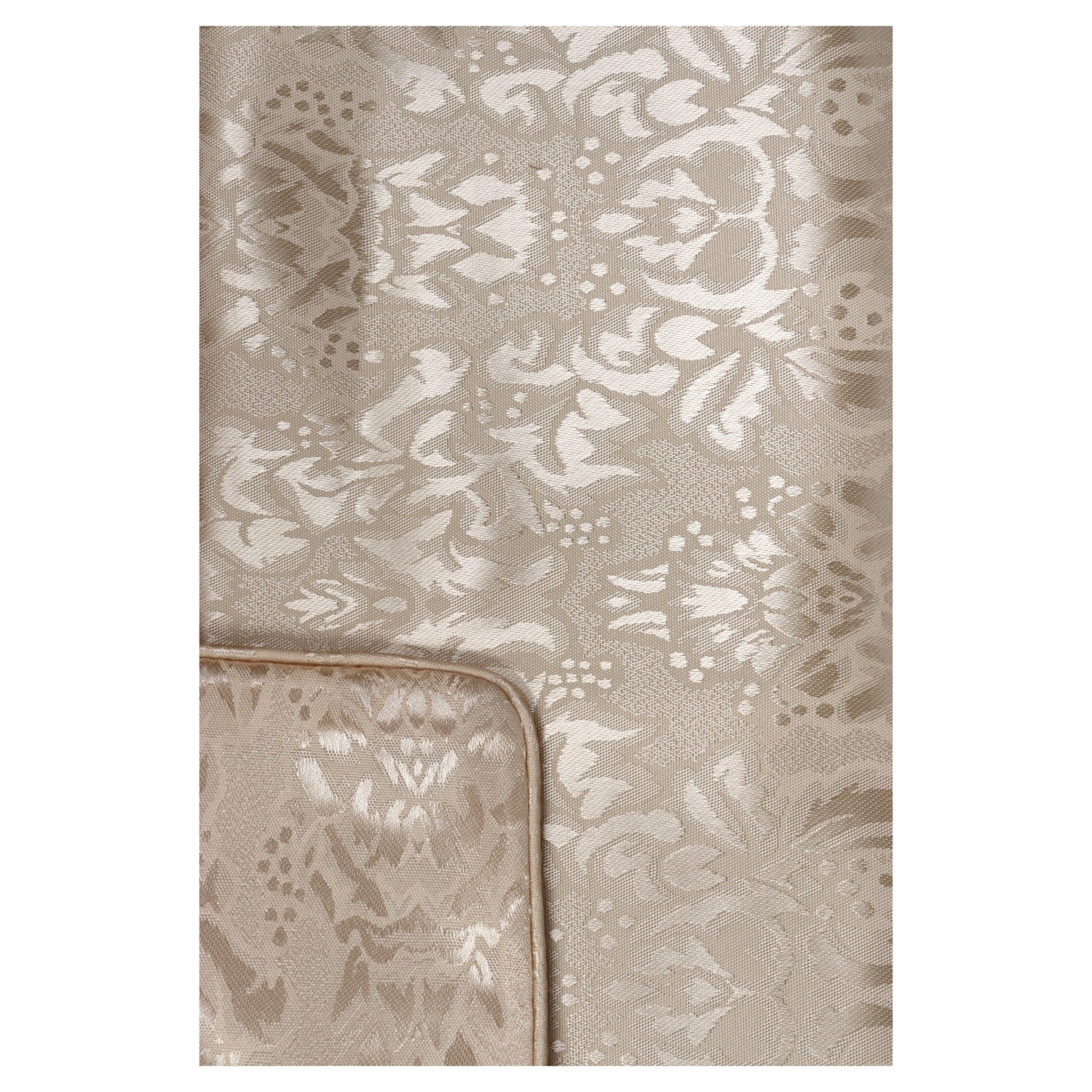 Polyester Damask Throw Pillow Covers with Zipper Closure, 18x18 in. (Pack of 24)