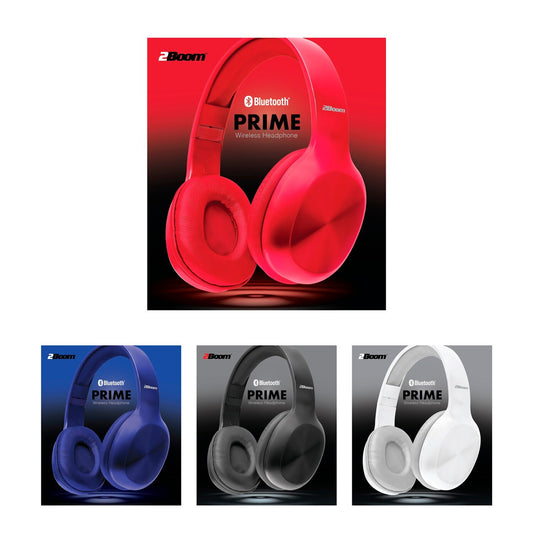 2Boom Bluetooth(R) Prime Wireless Headphones (Pack of 12)
