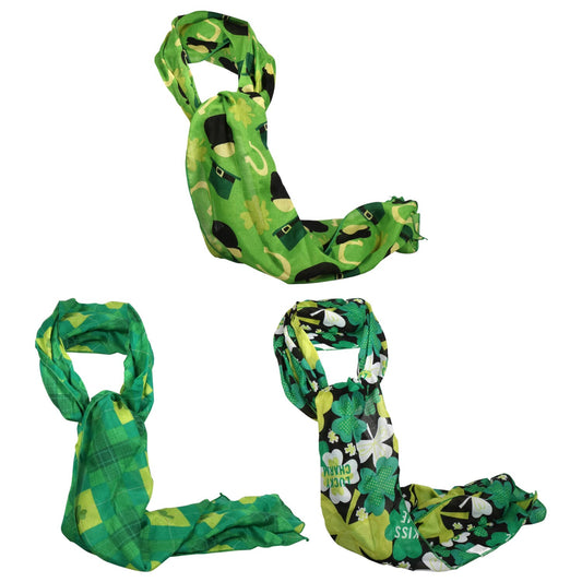 Juncture St. Patty's Day Scarves, 60 in. (Pack of 36)
