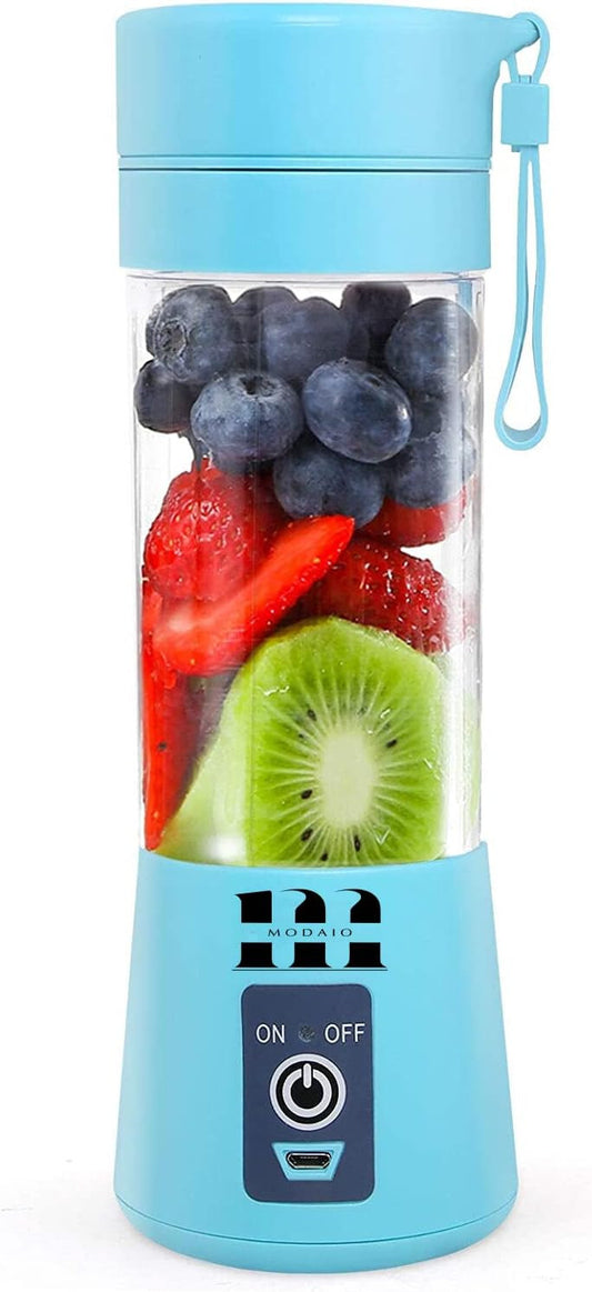MODAIO Portable Mini Juicer Blender for Milk Shakes, Juice and Smoothies