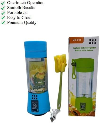 MODAIO Portable Mini Juicer Blender for Milk Shakes, Juice and Smoothies